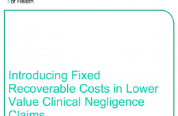 Will limiting the costs in clinical negligence claims make patients less safe?