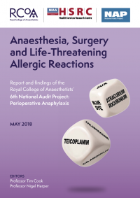 Anaesthesia, Surgery and Life-Threatening Allergic Reactions - Report and findings of the Royal College of Anaesthetists' 6th National Audit Project