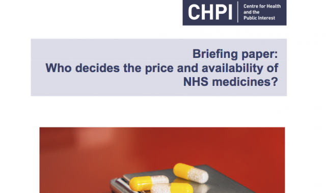 Who decides the price and availability of NHS medicines?