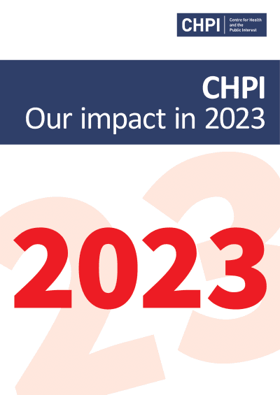 CHPI publishes Impact Report for 2023